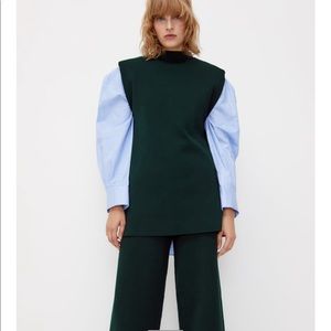 Zara green knit large set